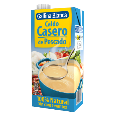 POULE BLANCHE - BOUILLON DE FRUITS DE MER 1L