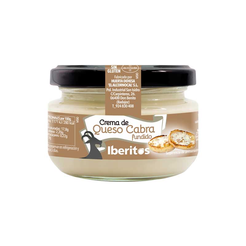 IBERITOS 110G - Crema de Queso de cabra