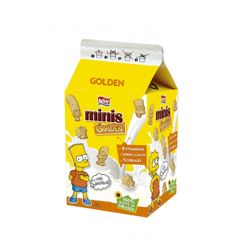 Mini Simpsons golden - Arluy 135gr