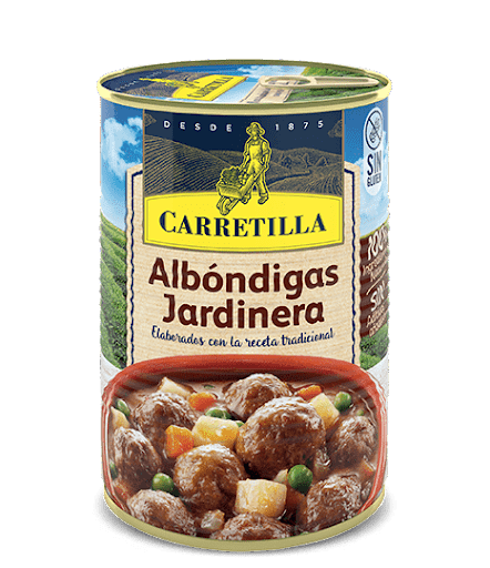 Carretilla - Albondigas a la Jardinera 415g.