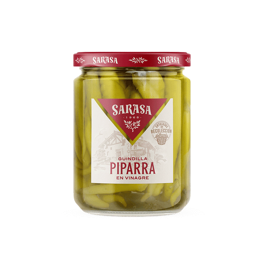 Piparra en vinagre - Aceitunas Sarasa 390gr