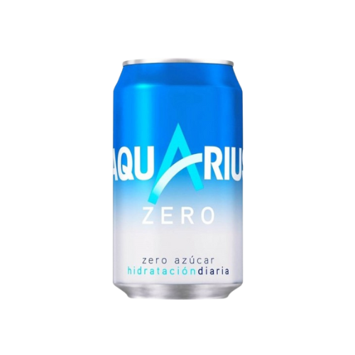 Acuarius limón zero azúcares - Lata 33 cl