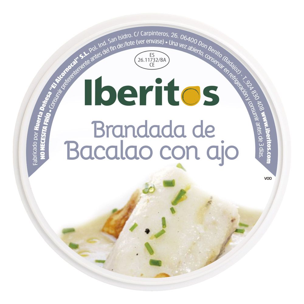 IBERITOS 110G – Kabeljau-Pastete