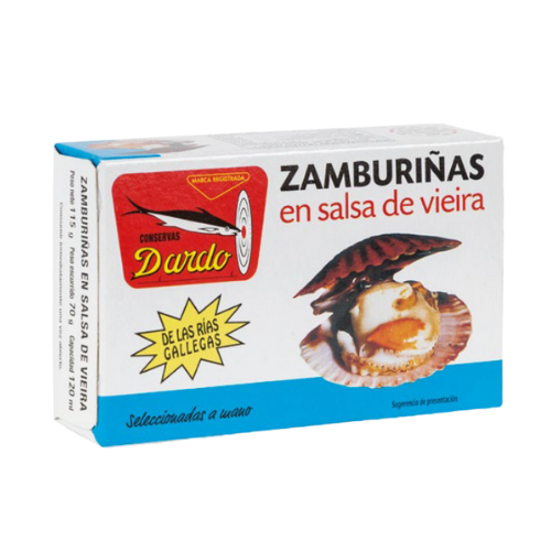 Zamburiñas en salsa de vieira Dardo