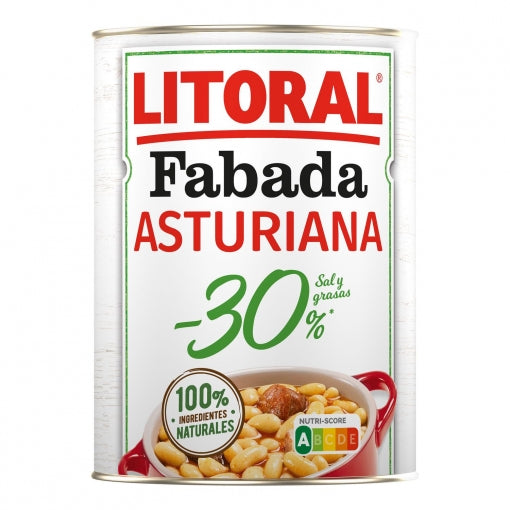 Fabada Asturiana -30% grasas LITORAL 440gr.