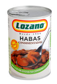 Habas condimentadas 420gr.