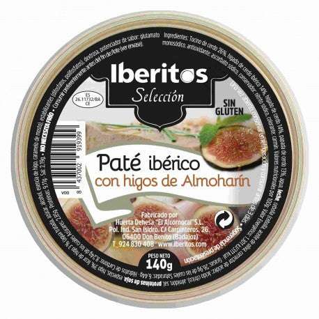 IBERITOS 110G - Pâté ibérique aux figues