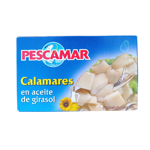 Calamares en aceite de girasol Pescamar