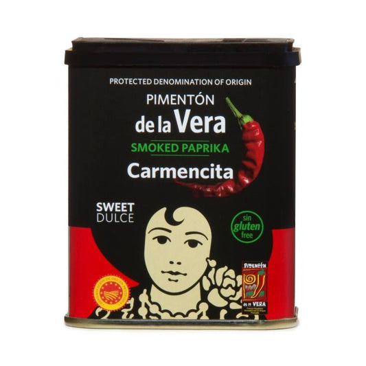 Carmencita - pimenton picante ahumado 75gr