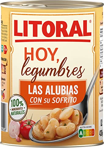 Aujourd'hui légumineuses - Haricots LITORAL 440Gr.