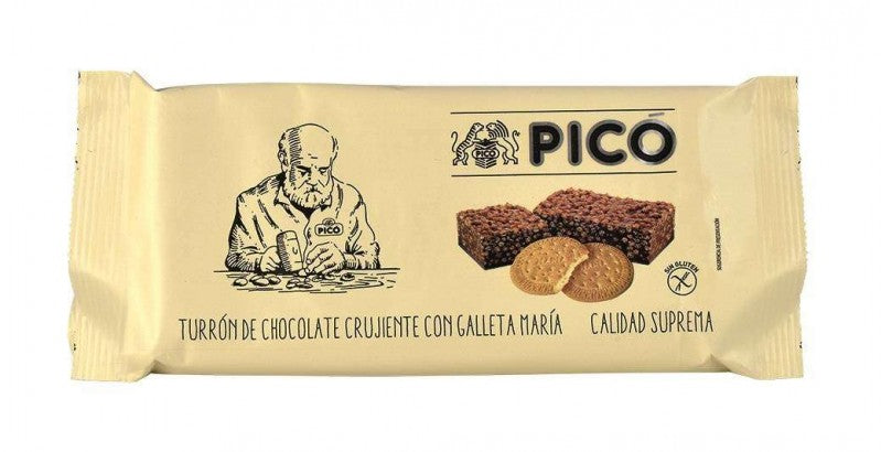 Nuestra selección de Turrón de Chocolate Crujiente PICÓ te ofrece una experiencia sensorial única que combina la suavidad del chocolate con la emoción de la textura crujiente de las almendras tostadas